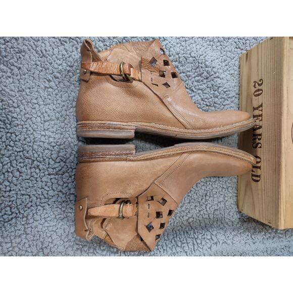 A.S.98 boots Sundance sz 9 /40 tan Italian leather msrp$498 - Picture 3 of 8